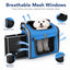 4-in-1 Expandable Bike Pet Carrier Backpack