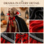 Vampire Dog Cape Halloween Costume with Stand-Up Collar