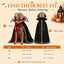 Vampire Dog Cape Halloween Costume with Stand-Up Collar