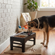 Adjustable Elevated Pet Feeder with Stainless Steel Bowls
