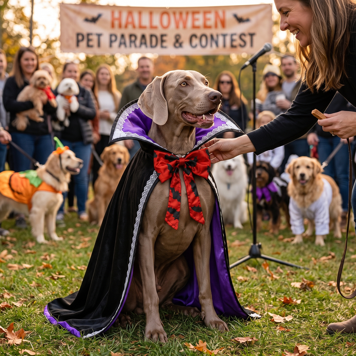 Vampire Dog Cape - Royal Purple