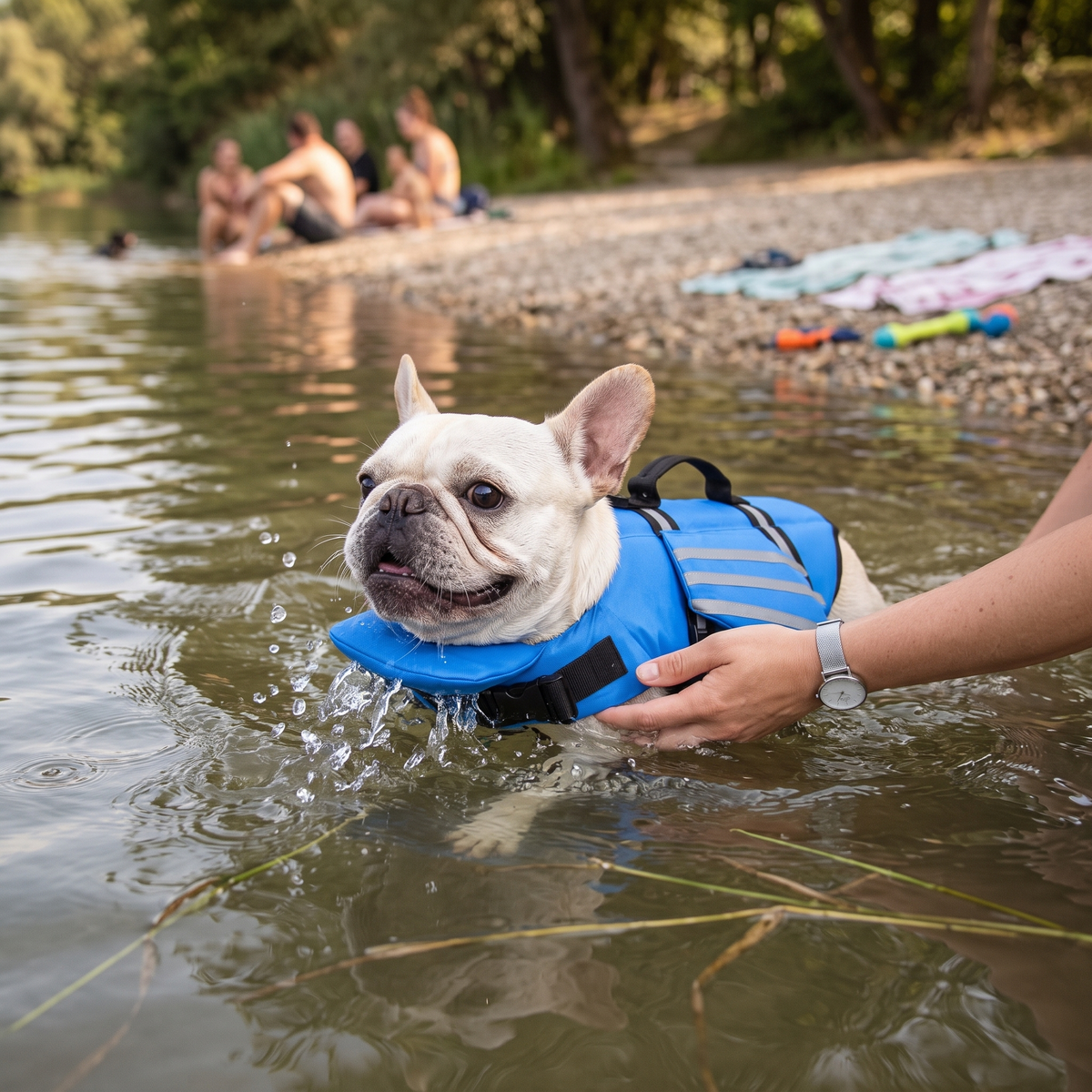 FloatGuard Dog Life Jacket - Blue