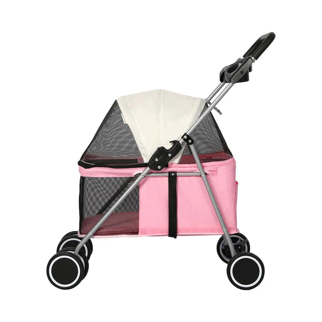 Foldable Pet Stroller for Dogs and Cats up to 15kg