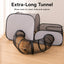 Indoor Cat Playpen with Tunnel & Resting Tent