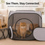 Indoor Cat Playpen with Tunnel & Resting Tent