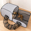 Indoor Cat Playpen with Tunnel & Resting Tent