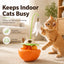Interactive Wobble Cat Toy with Treat Dispenser