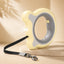 Retractable Dog Leash with Reflective Tape
