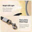 Retractable Dog Leash with Reflective Tape