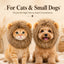 Lion Mane Costume Headpiece for Cats & Small Dogs