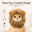 Lion Mane Costume Headpiece for Cats & Small Dogs
