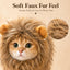Lion Mane Costume Headpiece for Cats & Small Dogs