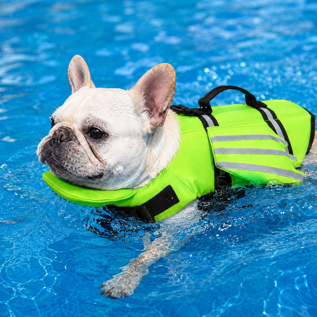 FloatGuard Dog Life Jacket with Chin Float