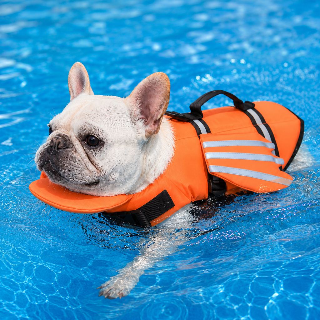 FloatGuard Dog Life Jacket with Chin Float