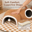 3-in-1 Multi-Cat Tunnel Bed and Play Mat for Indoor Cats
