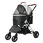 Deluxe 3-in-1 Pet Stroller with Aluminium Frame