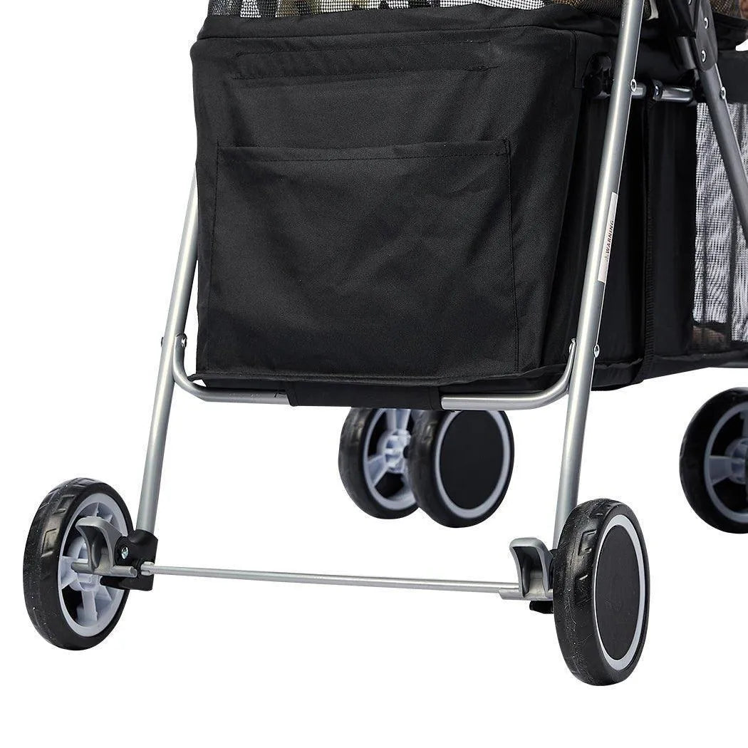 Foldable Pet Stroller for Dogs and Cats up to 15kg
