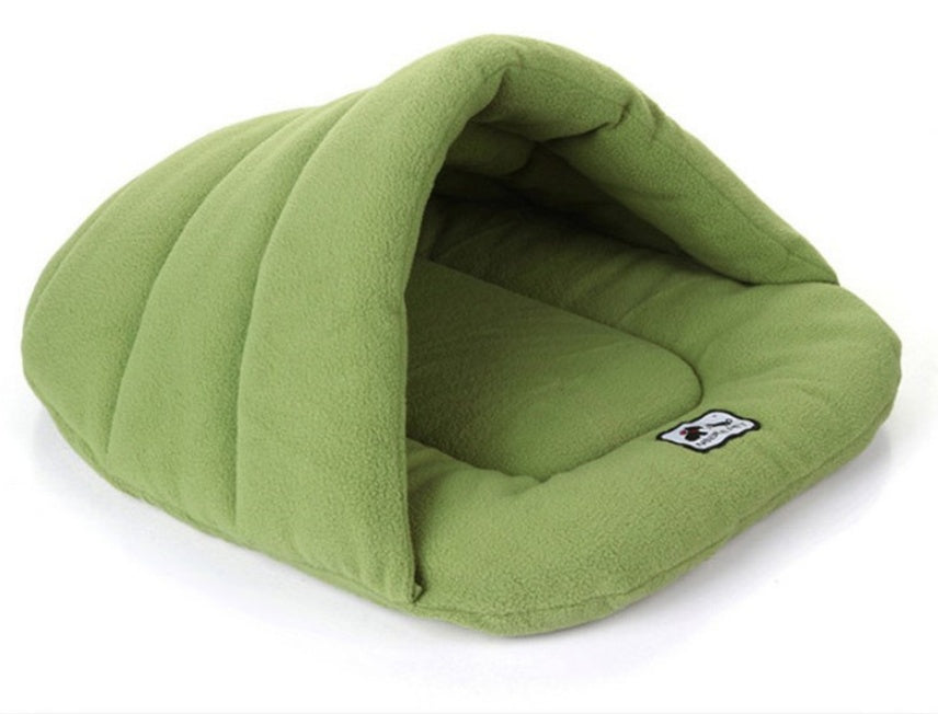 Fleece Cave Sleeping Bag Pet Bed for Burrowers