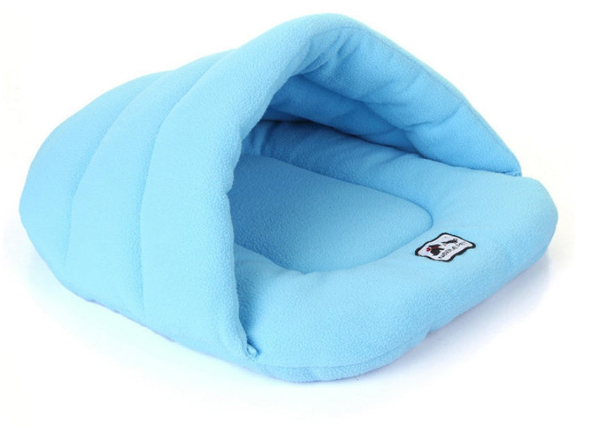 Fleece Cave Sleeping Bag Pet Bed for Burrowers
