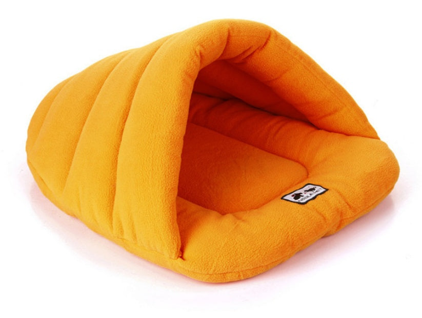 Fleece Cave Sleeping Bag Pet Bed for Burrowers
