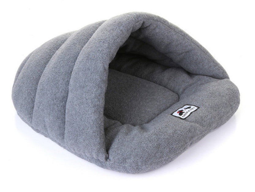 Fleece Cave Sleeping Bag Pet Bed for Burrowers