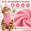 Soft High-Neck Recovery Shirt for Cats & Dogs