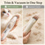 Pet Paw Trimmer with Built-In Vacuum for Cats & Dogs
