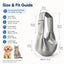 Crossbody Pet Sling Carrier for Small Dogs & Cats
