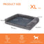 Orthopedic Dog Bed - Bolsters, Waterproof Liner