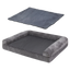 Orthopedic Dog Bed - Bolsters, Waterproof Liner