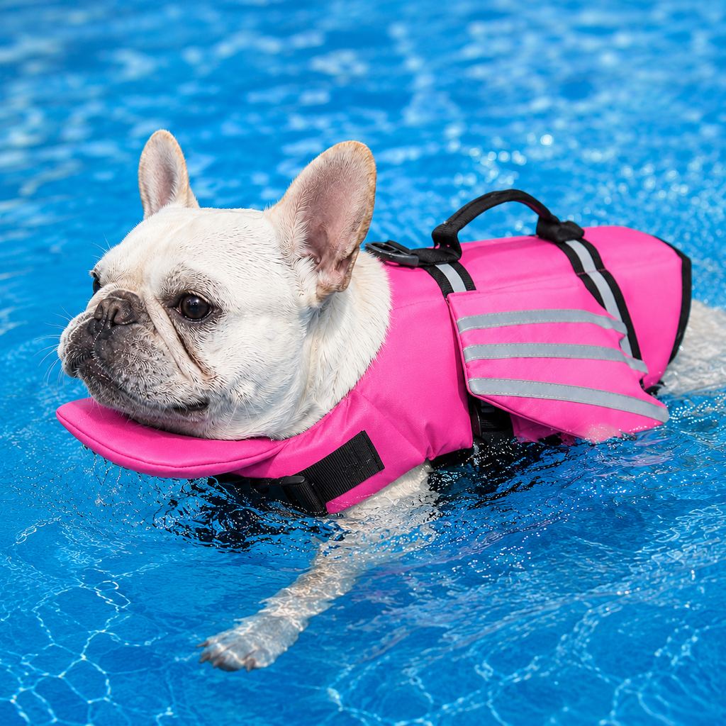 FloatGuard Dog Life Jacket with Chin Float