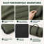 Roll-Up Dog Travel Mat for Camping & Car Trips