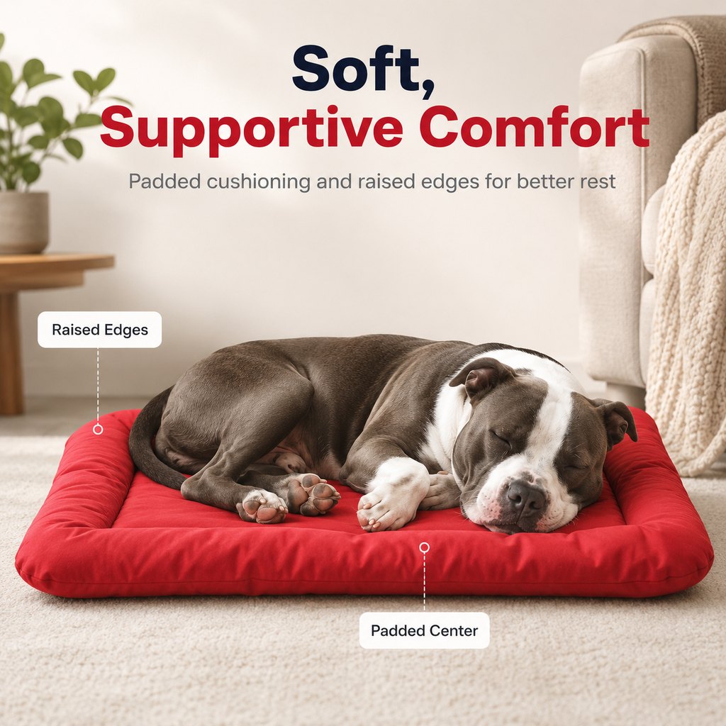 Portable Outdoor Dog Bed - Roll-Up Camping Travel Mat