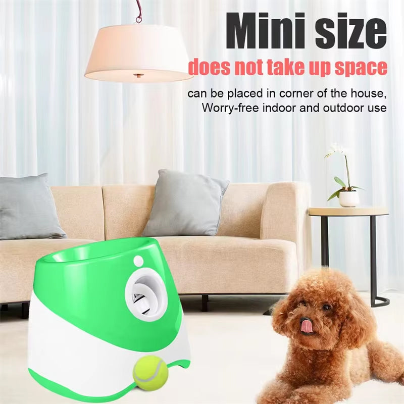 PuppiLob Automatic Dog Ball Launcher - Hands-Free Fetch