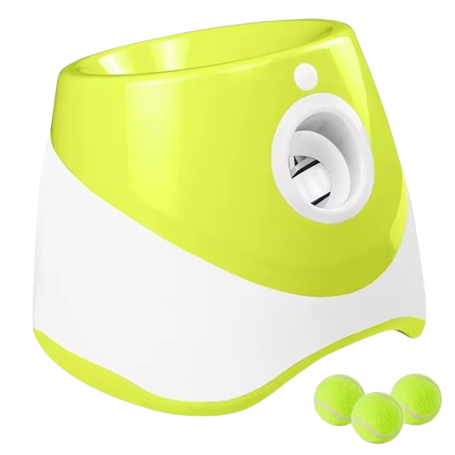 PuppiLob Automatic Dog Ball Launcher - Hands-Free Fetch