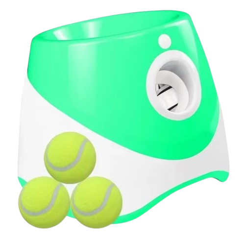 PuppiLob Automatic Dog Ball Launcher - Hands-Free Fetch