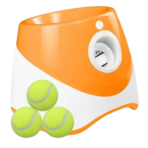 PuppiLob Automatic Dog Ball Launcher - Hands-Free Fetch