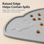 Raised-Edge Silicone Pet Feeding Mat for Cats & Dogs