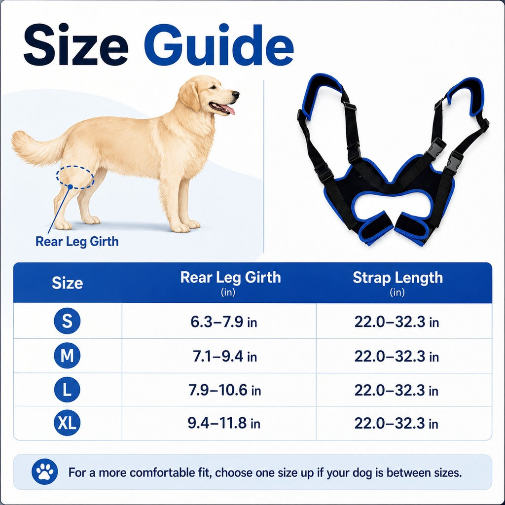 Rear Leg Support Sling for Dogs