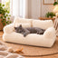 Removable Plush Pet Sofa Bed for Cats and Small Dogs
