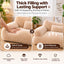 Removable Plush Pet Sofa Bed for Cats and Small Dogs