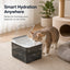 Smart Auto-Lid Cat Water Fountain 3L Cordless
