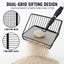 Telescoping Cat Litter Scoop for Deep Litter Boxes
