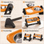 Adjustable Elevated Stainless Steel Bowls for Cats and Dogs