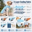 Dog Cooling Vest for Summer Walks - Wet-to-Cool Jacket